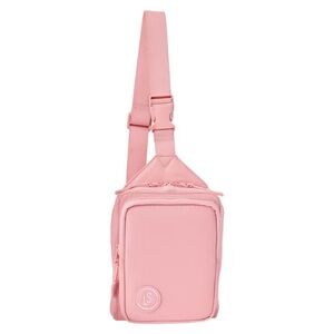 LIVE IN STYLE Adjustable Strap Sling Bag, Pink